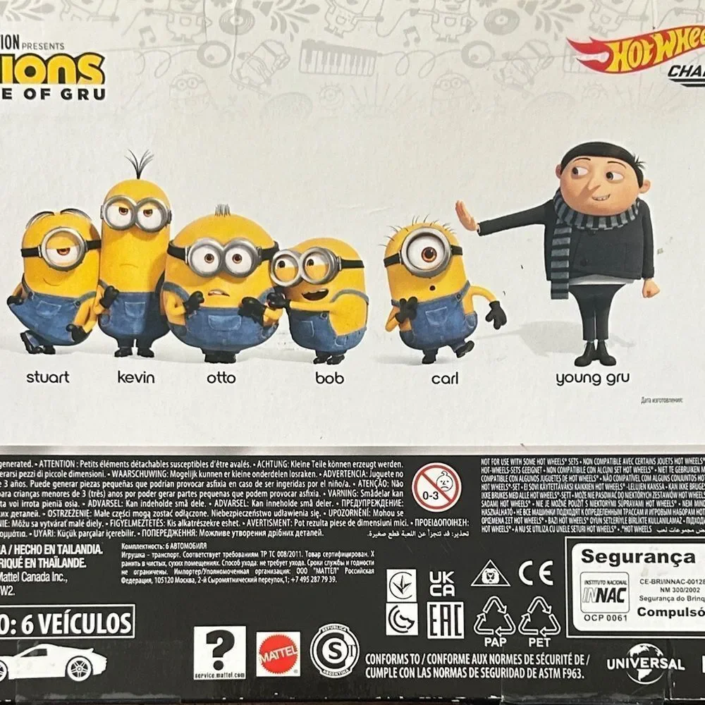 Hot Wheels fun minion